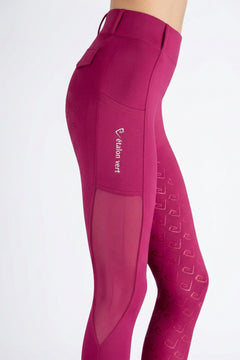 Chacco 2.0 - Leggings Fullgrip - Mesh Summer Edition - Very Berry - Young Riders