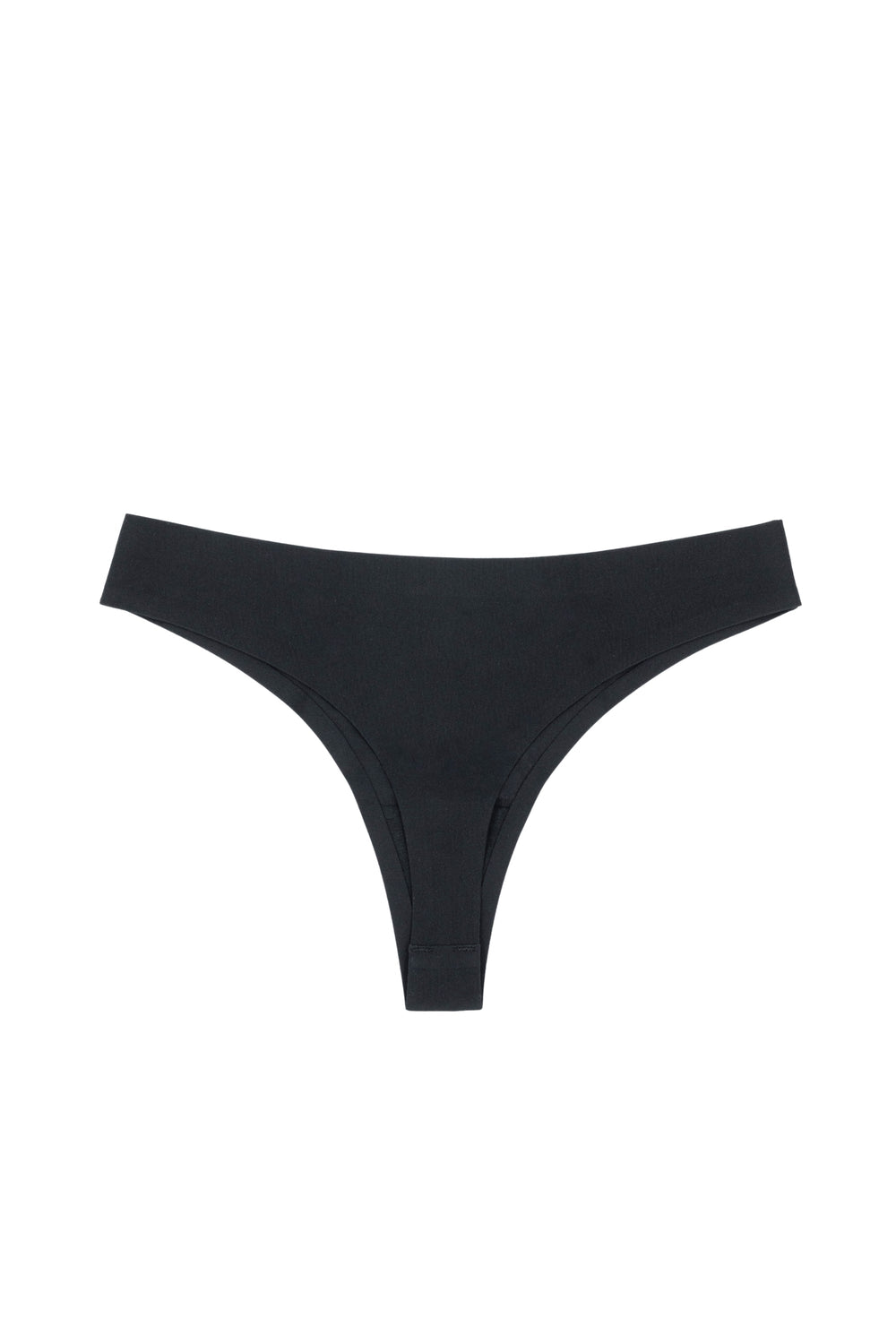 Equestrian seamless thong - black - 3 pack