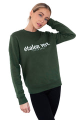 Rohdiamant Sweater - Green/Grey