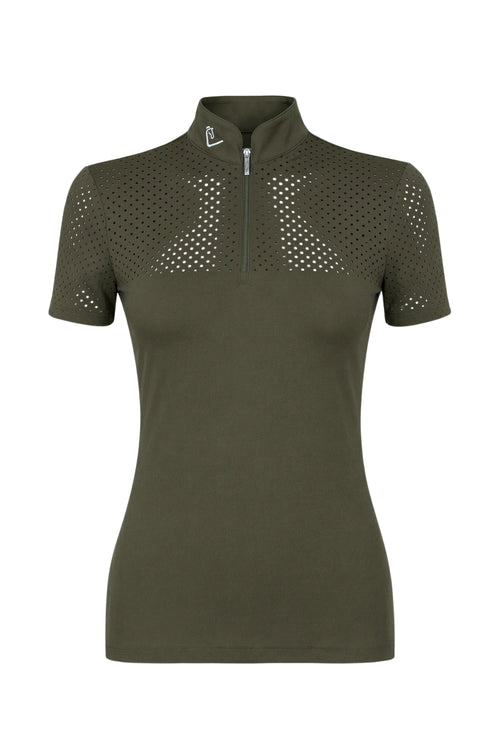 Funktionsshirt Star Gold Kurzarm perforiert - Olive