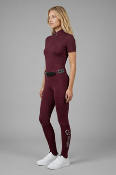 Funktionsshirt Star Gold Kurzarm perforiert - Burgundy