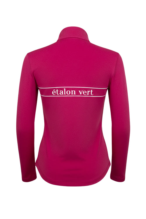 Zip Pullover - Etalon Equestrian - Very Berry