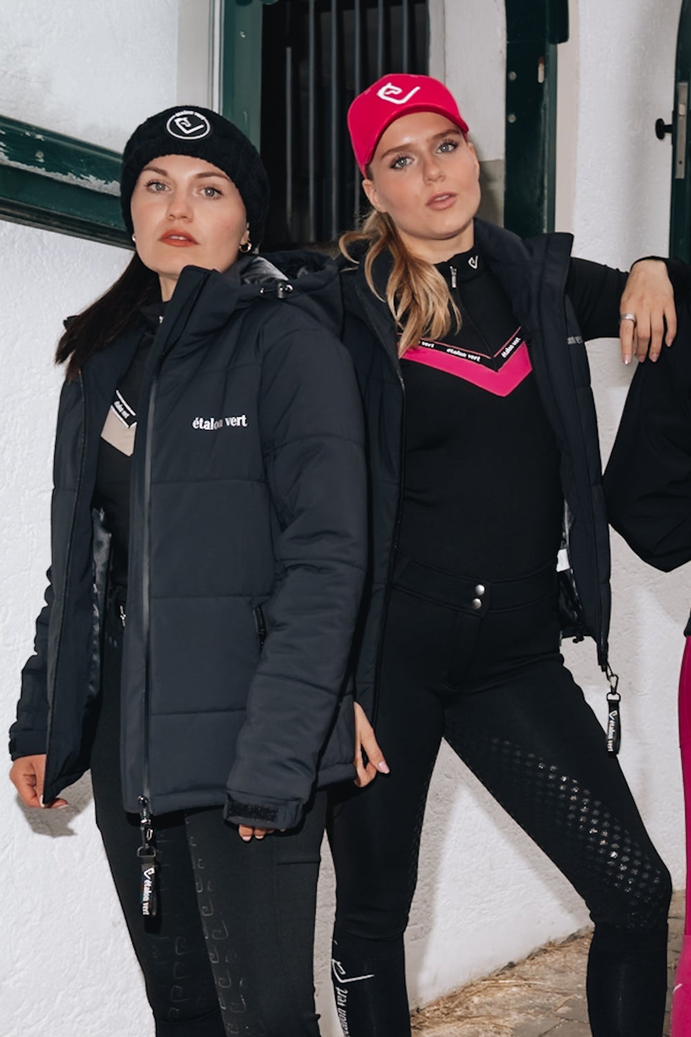 Puffer Jacket - Escudo - Black