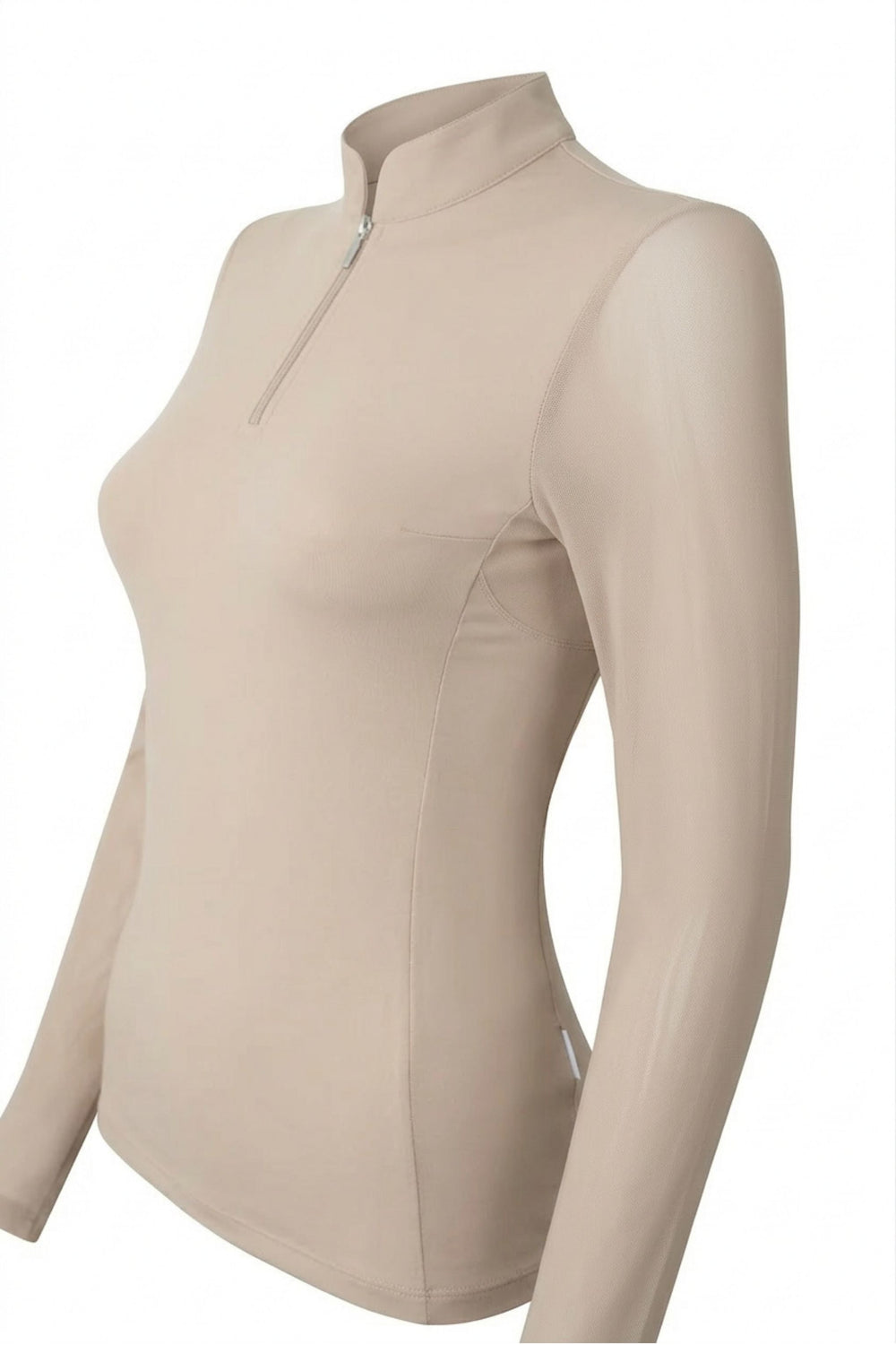 Contendro 2.0 Functional Long-Sleeve Shirt - Mesh - Beige