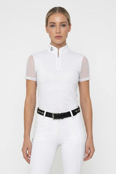 Balou Turniershirt Kurzarm - White