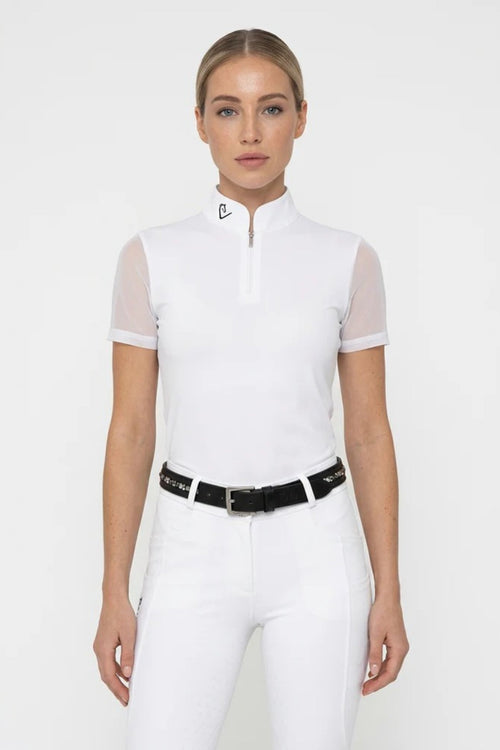 Balou Turniershirt Kurzarm - White