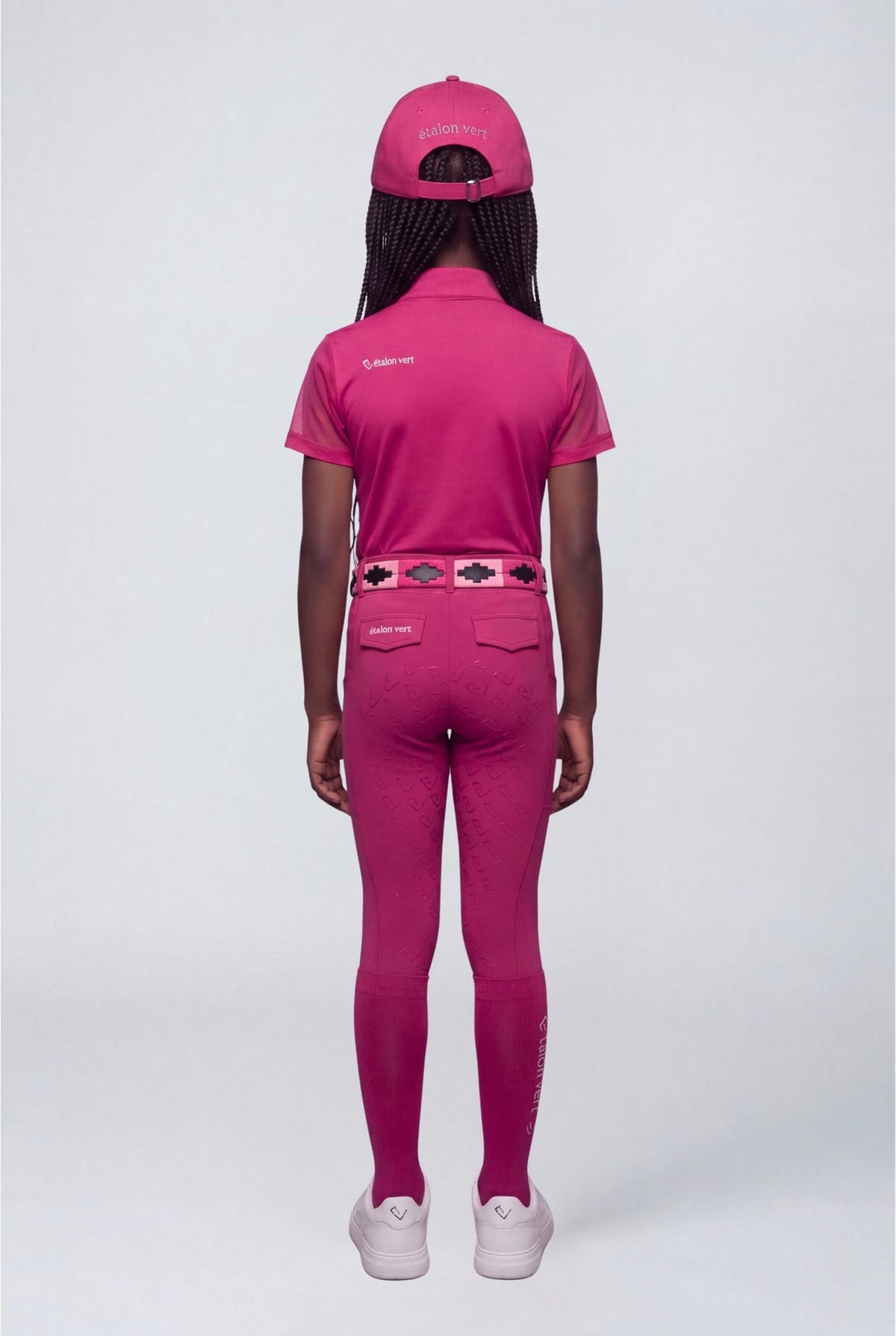 Chacco 2.0 - Leggings Young Riders Fullgrip - Very Berry