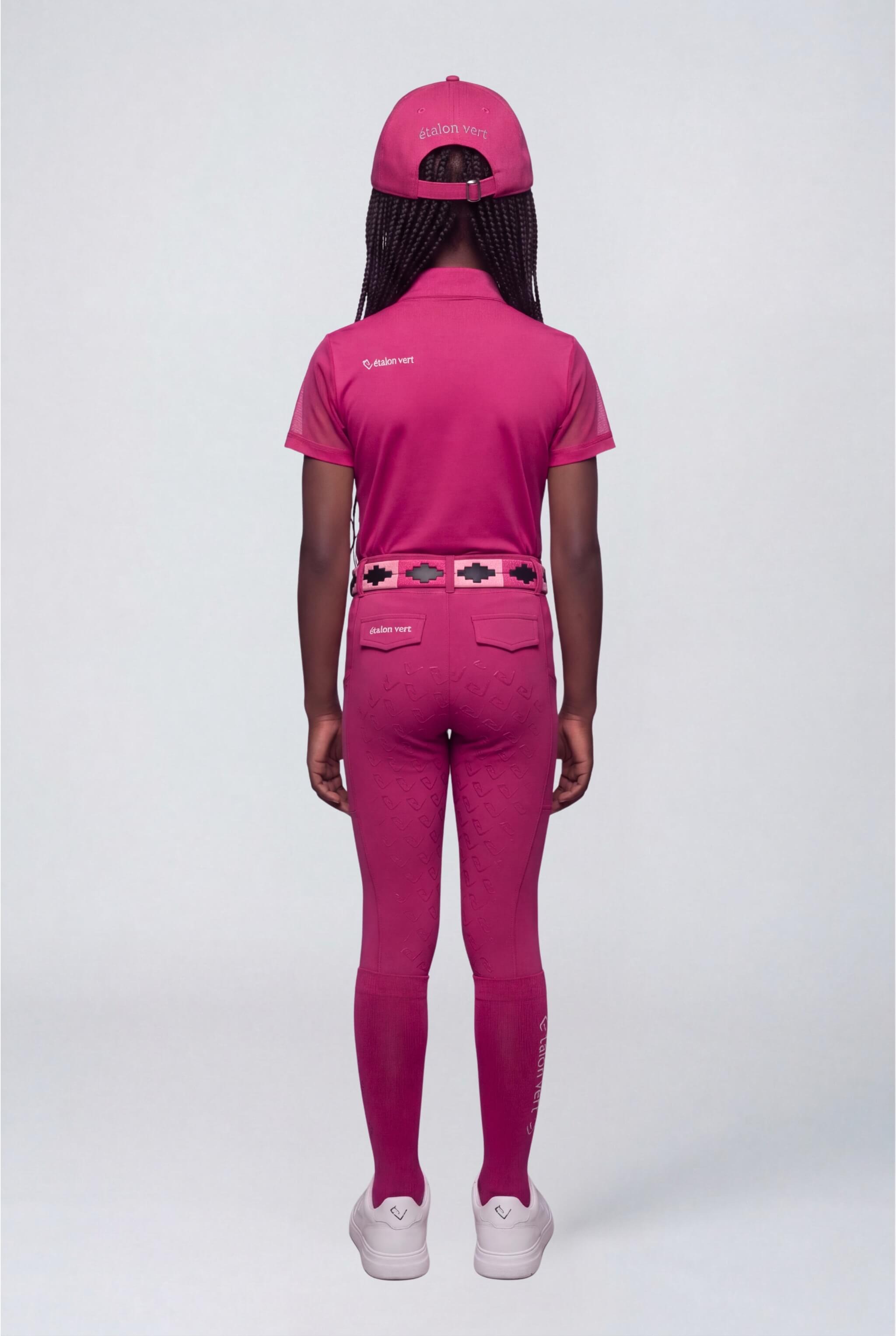 Chacco 2.0 - Leggings Young Riders Fullgrip - Very Berry