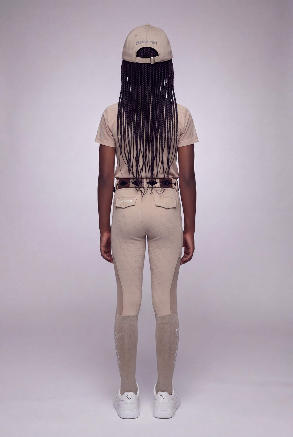Chacco 2.0 - Leggings Fullgrip - Mesh Summer Edition - Beige - Young Riders