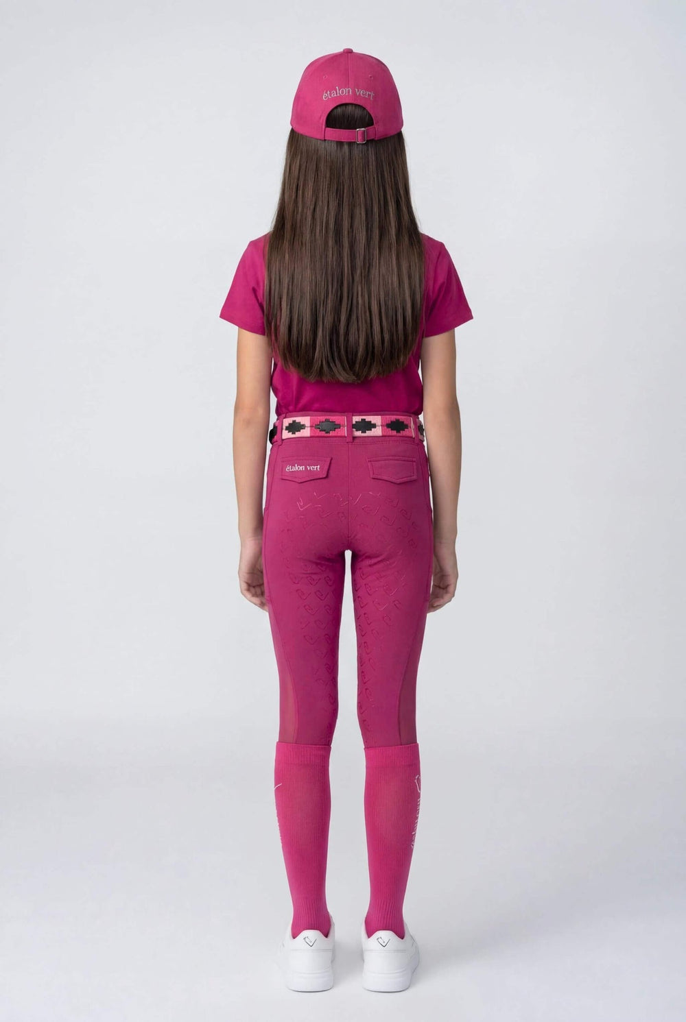Chacco 2.0 - Fullgrip Leggings - Mesh Summer Edition - Very Berry - Young Riders