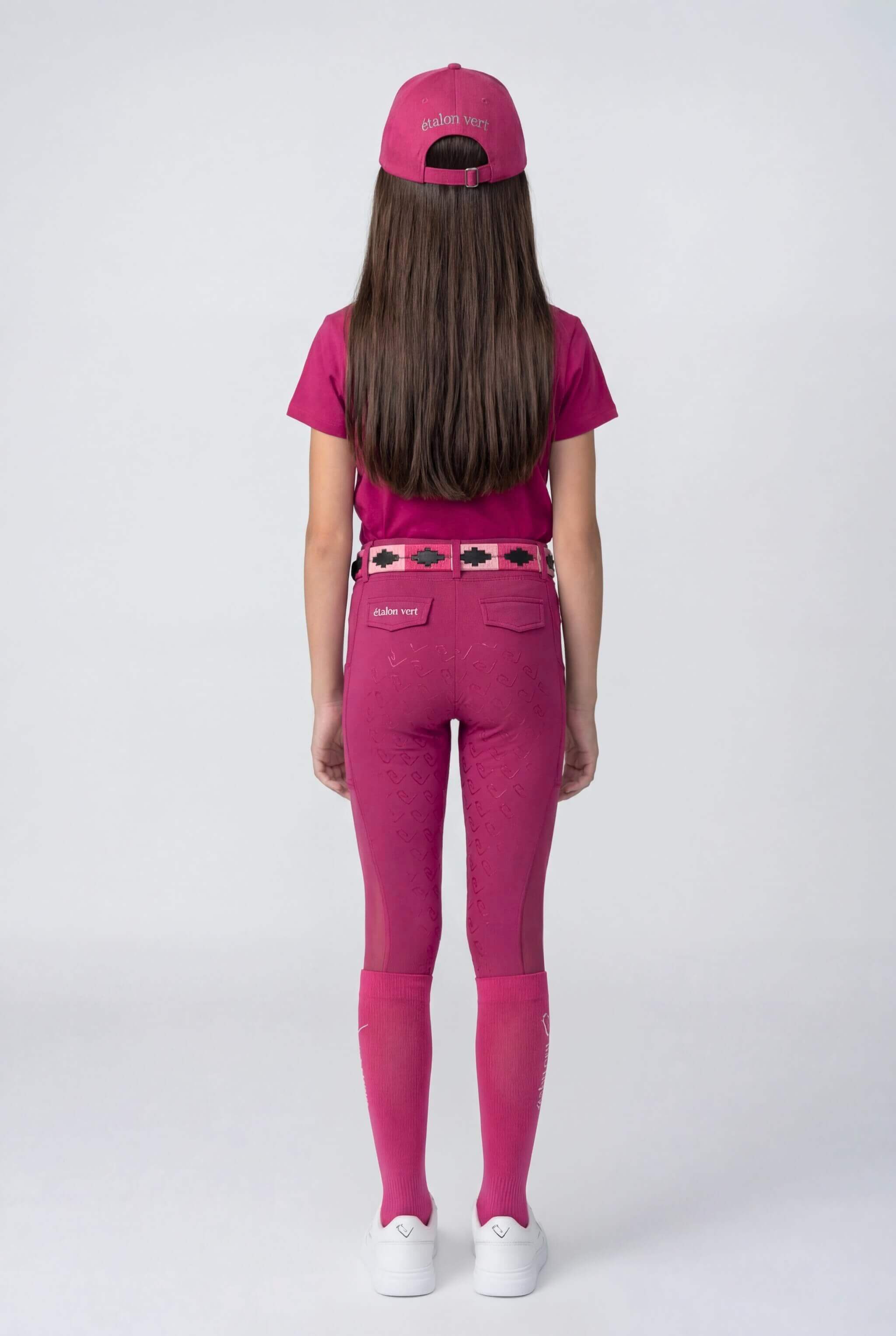 Chacco 2.0 - Leggings Fullgrip - Mesh Summer Edition - Very Berry - Young Riders