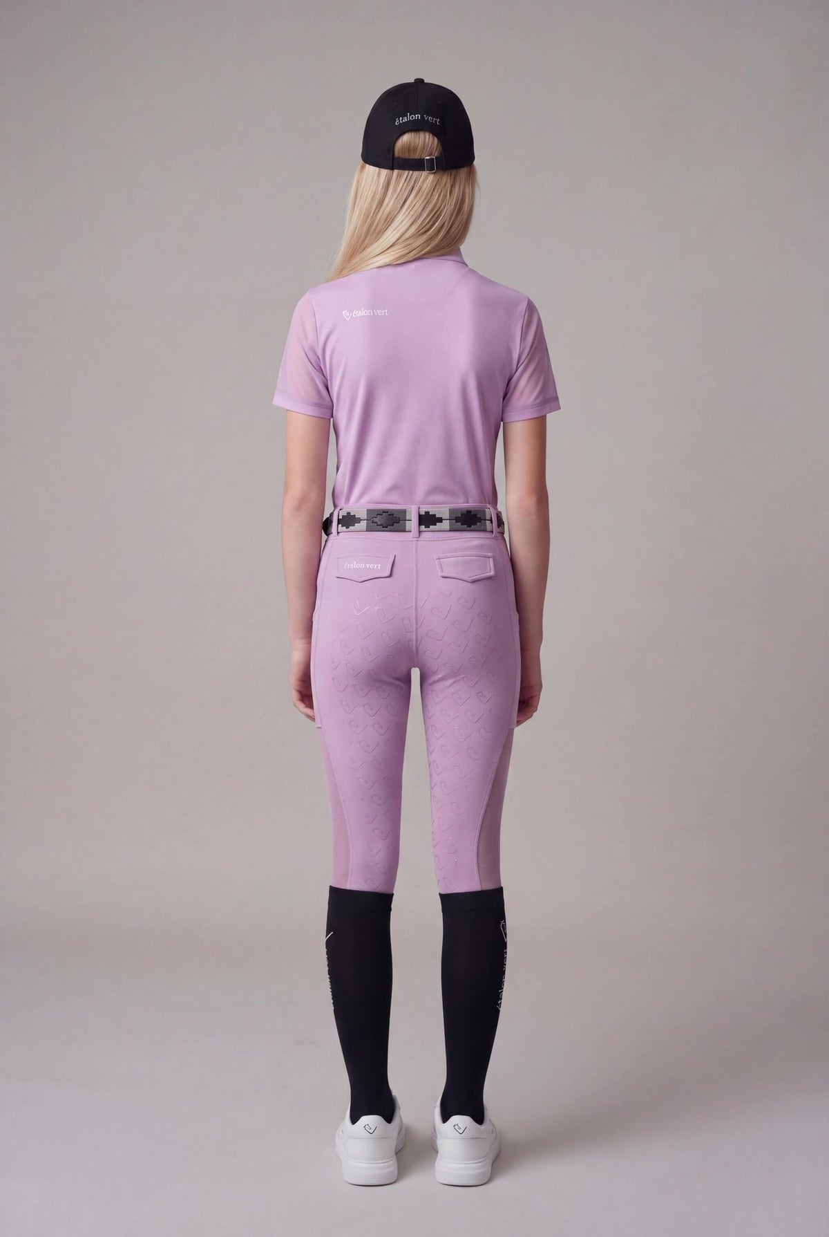 Chacco 2.0 - Leggings Fullgrip - Mesh Summer Edition - Lavender - Young Riders
