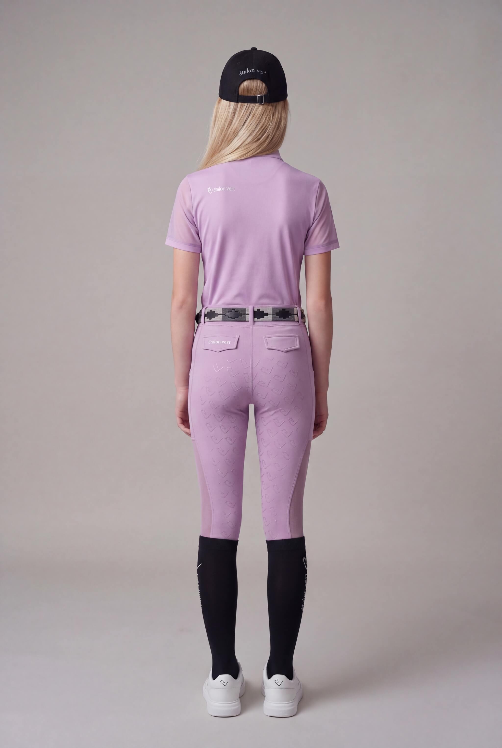 Chacco 2.0 - Leggings Fullgrip - Mesh Summer Edition - Lavender - Young Riders