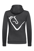 Carthago Sweat à Capuche Zippé Young Riders - Anthracite