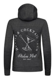 Sweat à capuche zippé Carthago Horses & Cocktail Edition - Anthracite