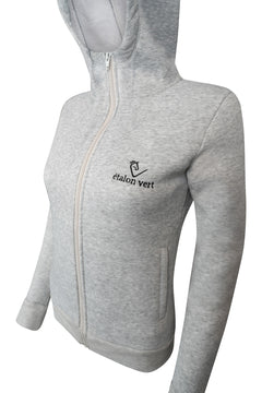 Carthago Zip Hoodie - Grey Melange