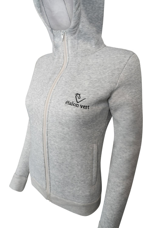 Carthago Zip Hoodie - Grey Melange