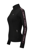 Funktionsshirt Casall Thermo Langarm - Black / Very Berry