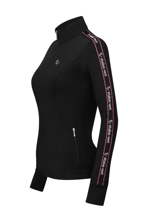 Funktionsshirt Casall Thermo Langarm - Black / Very Berry