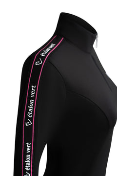 Funktionsshirt Casall Thermo Langarm - Black / Very Berry