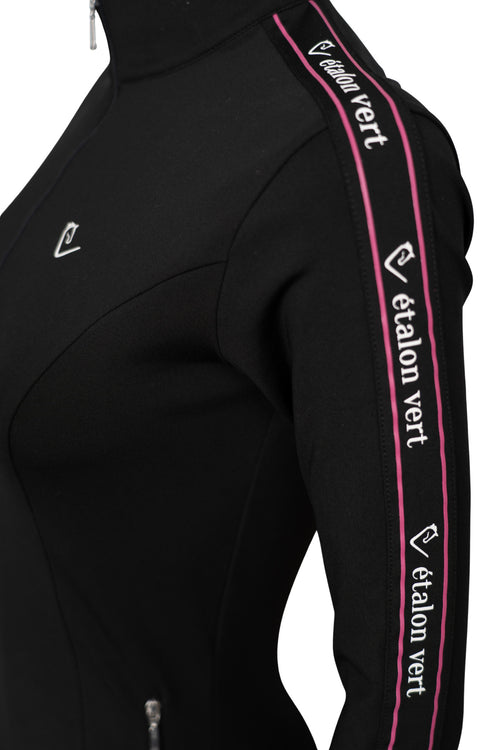 Funktionsshirt Casall Thermo Langarm - Black / Very Berry