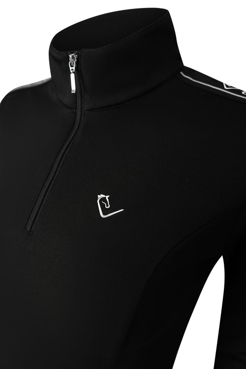 Funktionsshirt Casall Thermo Langarm - Black / White