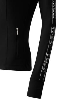 Funktionsshirt Casall Thermo Langarm - Black / White