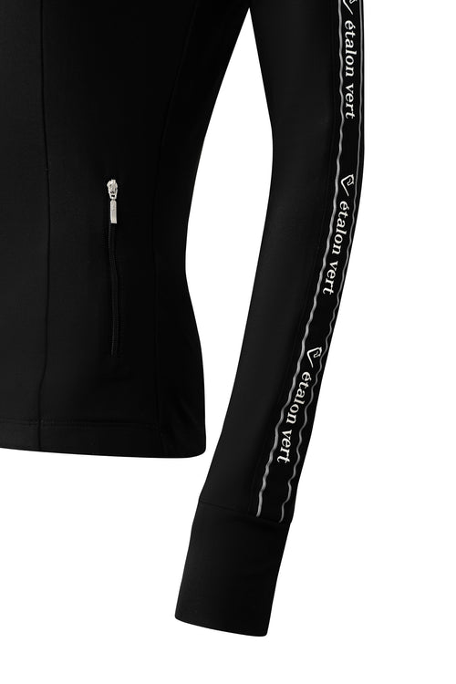 Funktionsshirt Casall Thermo Langarm - Black / White