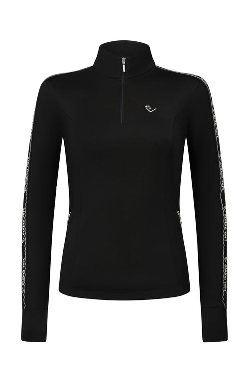 Funktionsshirt Casall Thermo Langarm - Black / White