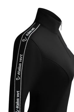 Funktionsshirt Casall Thermo Langarm - Black / White