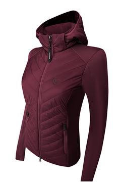Steppjacke Hybrid Cassini 2.0 - Burgundy