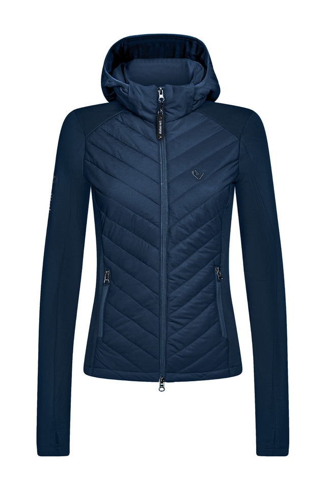 Cassini Hybrid Quilted Jacket - Navy