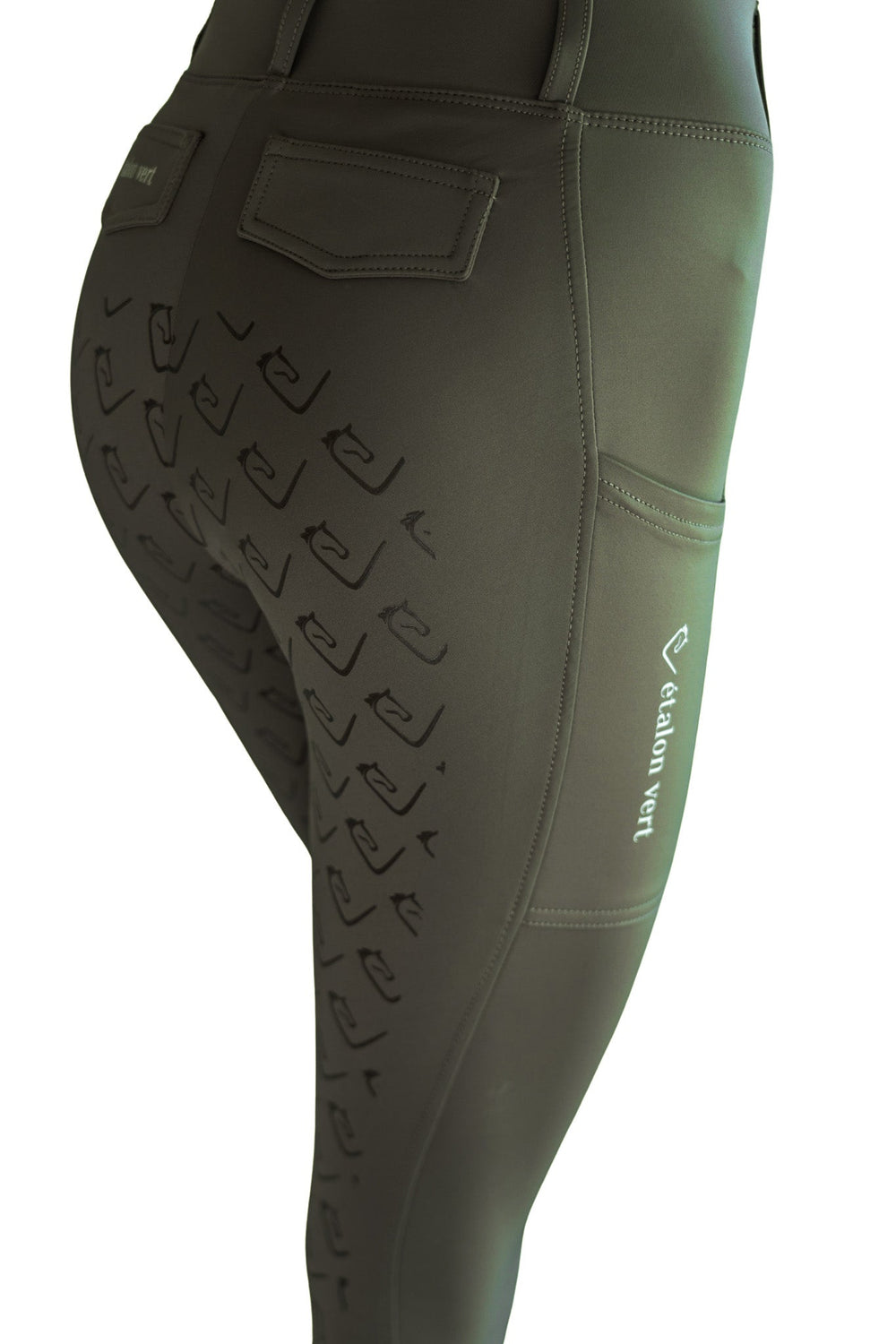 Chacco 2.0 - Young Riders Fullgrip Leggings - Olive