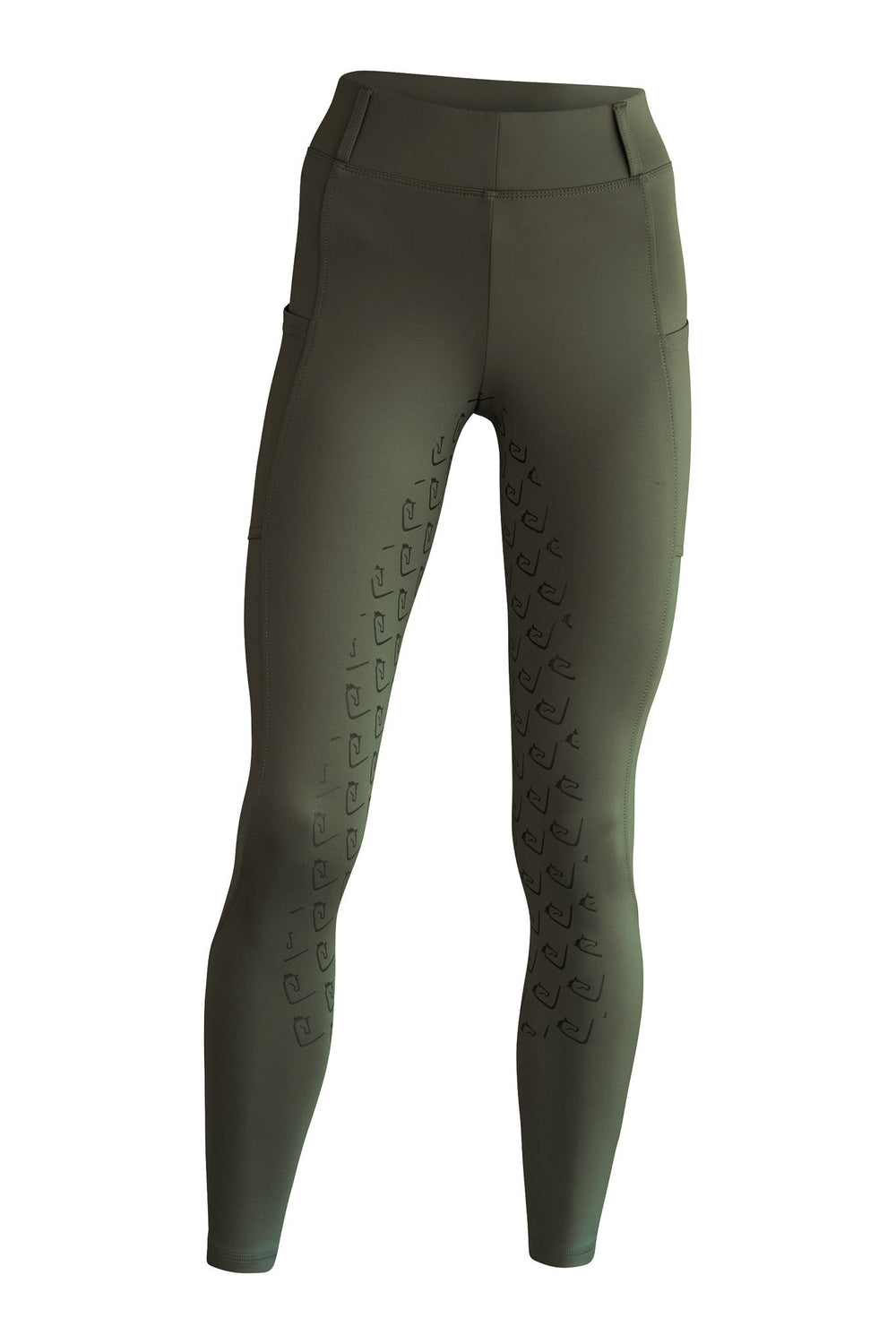 Chacco 2.0 - Young Riders Fullgrip Leggings - Olive