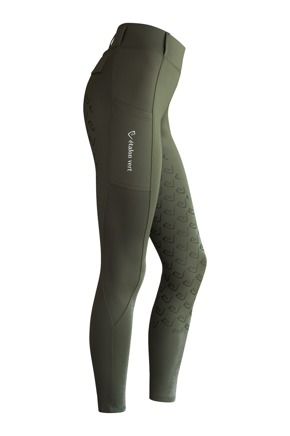 Chacco 2.0 - Young Riders Fullgrip Leggings - Olive