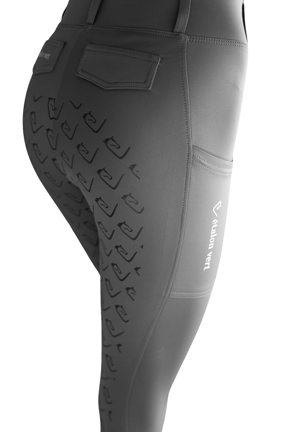 Chacco 2.0 - Young Riders Full Grip Leggings - Grey