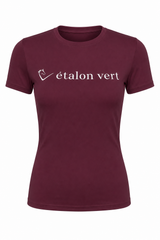 Logo shirt Quiwi Dream - Burgundy