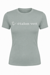Logo shirt Quiwi Dream - Pale Teal