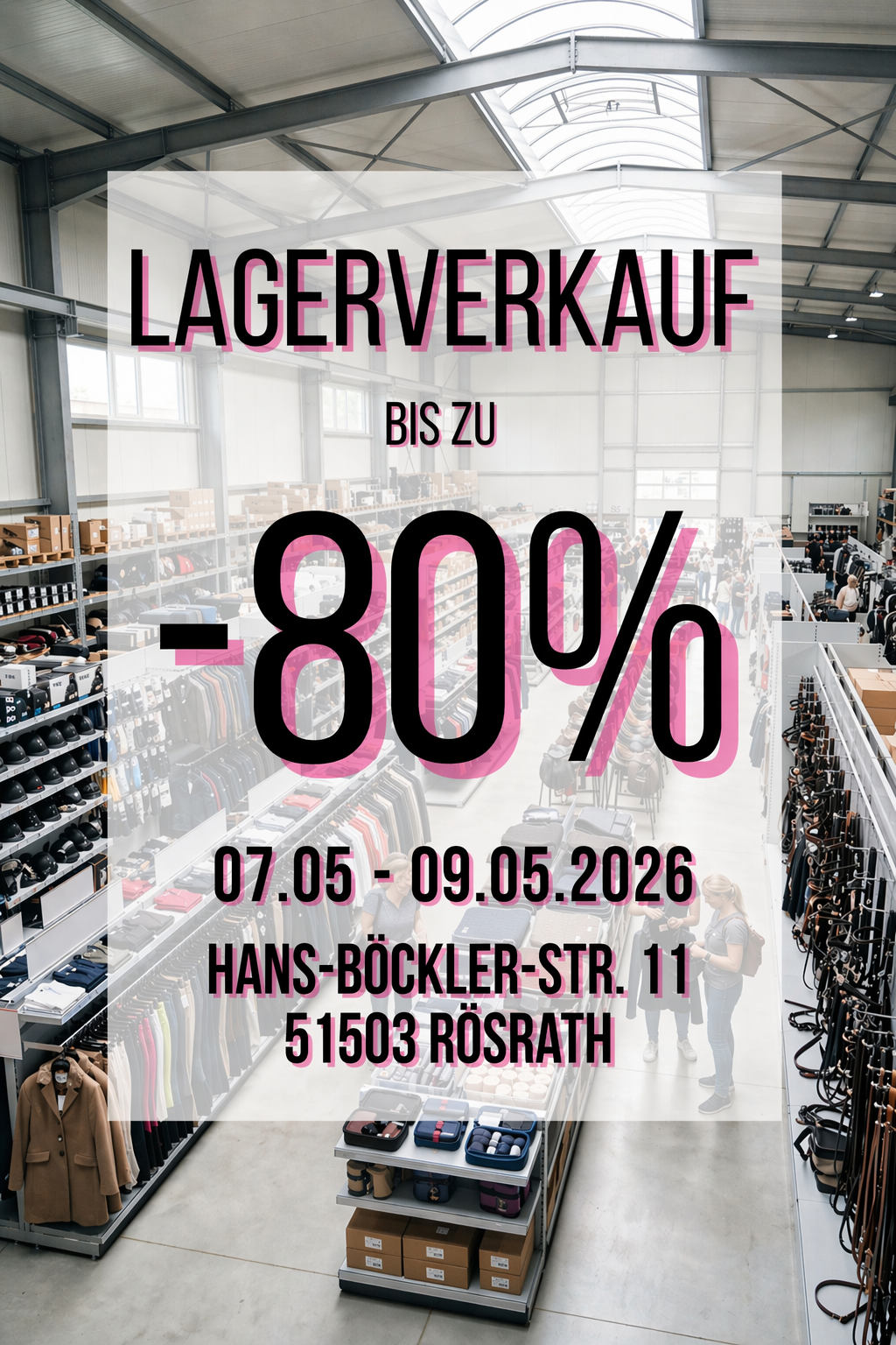 Jetzt Termin beim étalon vert Lagerverkauf sichern