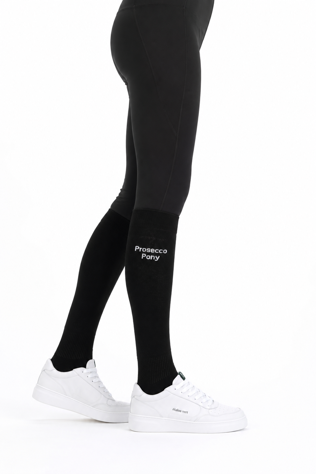 Reitsocken Iconic - Black - Prosecco Pony