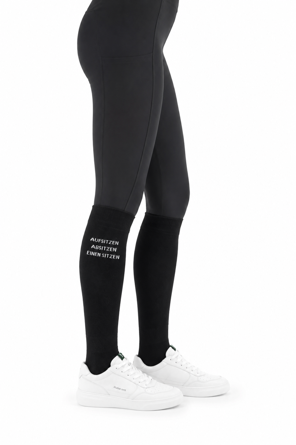 Reitsocken Iconic - Black - Aufsitzen. Absitzen. Einen Sitzen.
