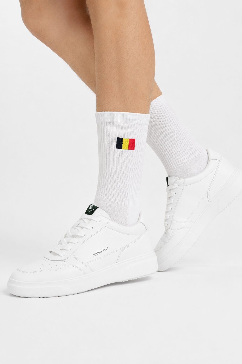 Belgium Sportsocken am Model mit Sneaker