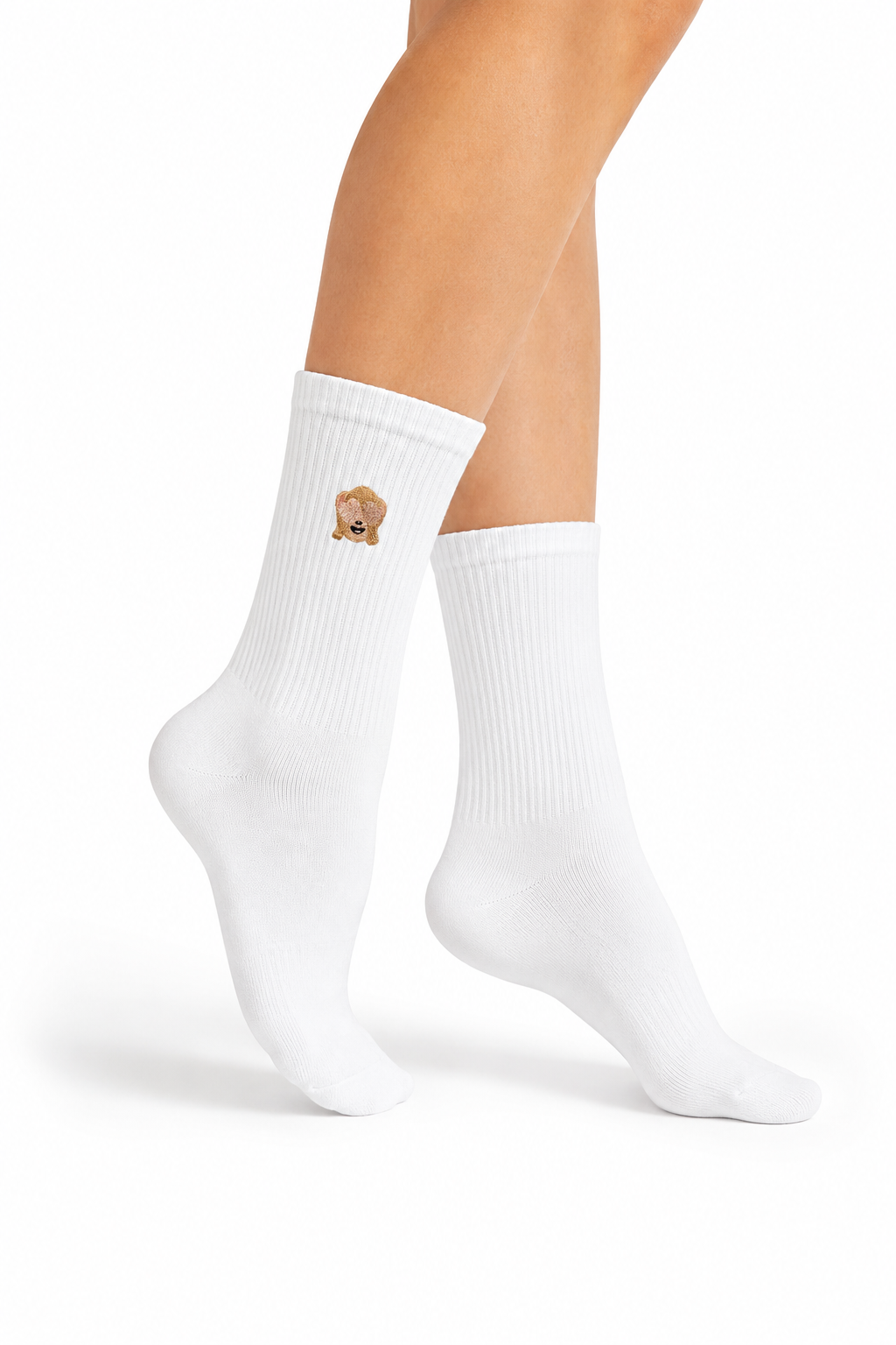 Sports socks - eye-to-eye monkey icon