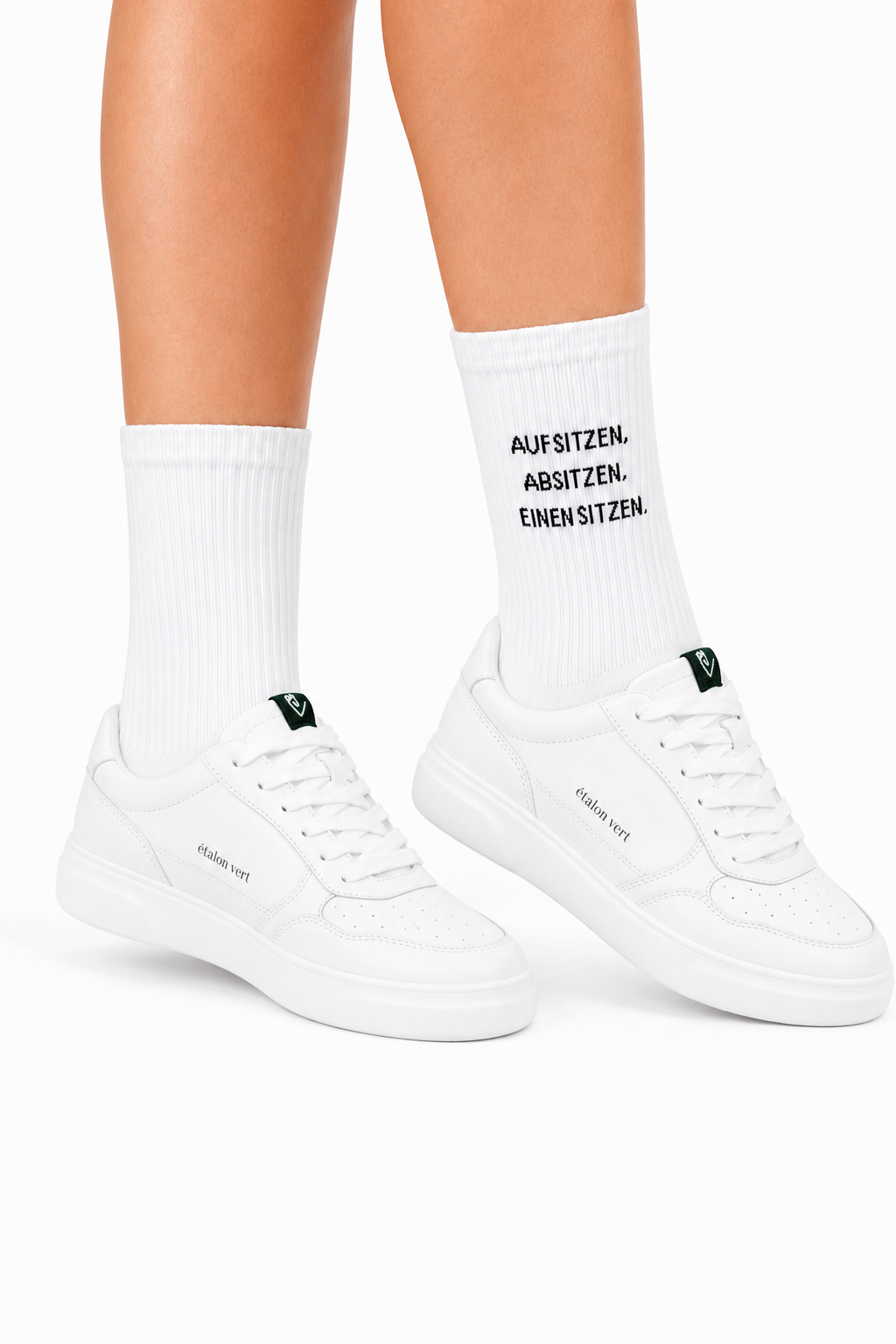 Sportsocken - Aufsitzen. Absitzen. Einen Sitzen. Icon