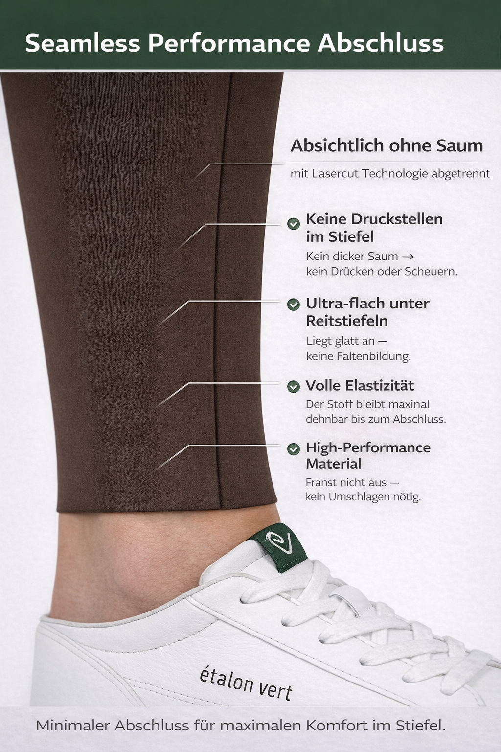 Belissimo 2.0 Reithose Vollgrip - Brown