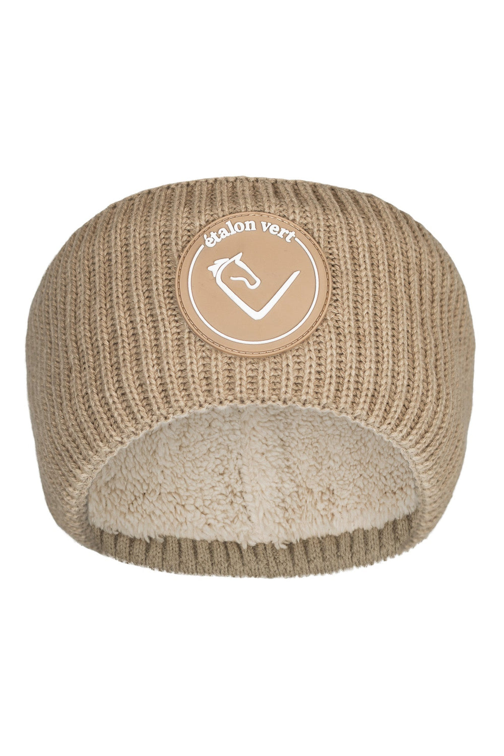Stirnband Rib Muster - Castellan - Beige