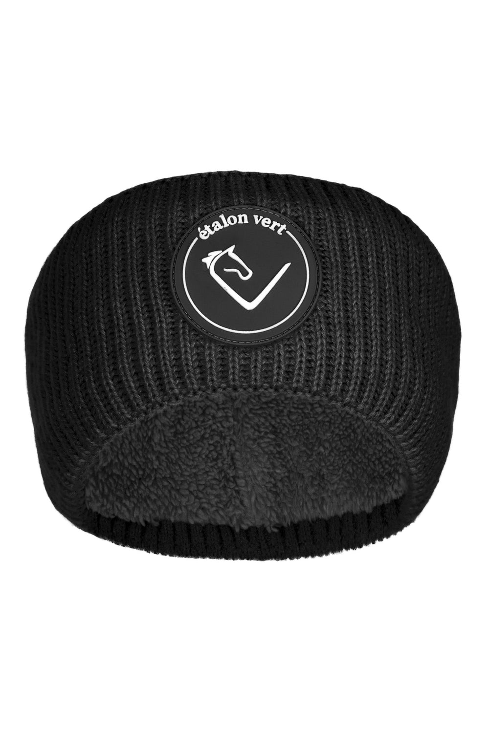 Stirnband Rib Muster - Castellan - Black