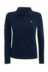 Poloshirt Sandro Hit 2.0 Langarm - Navy