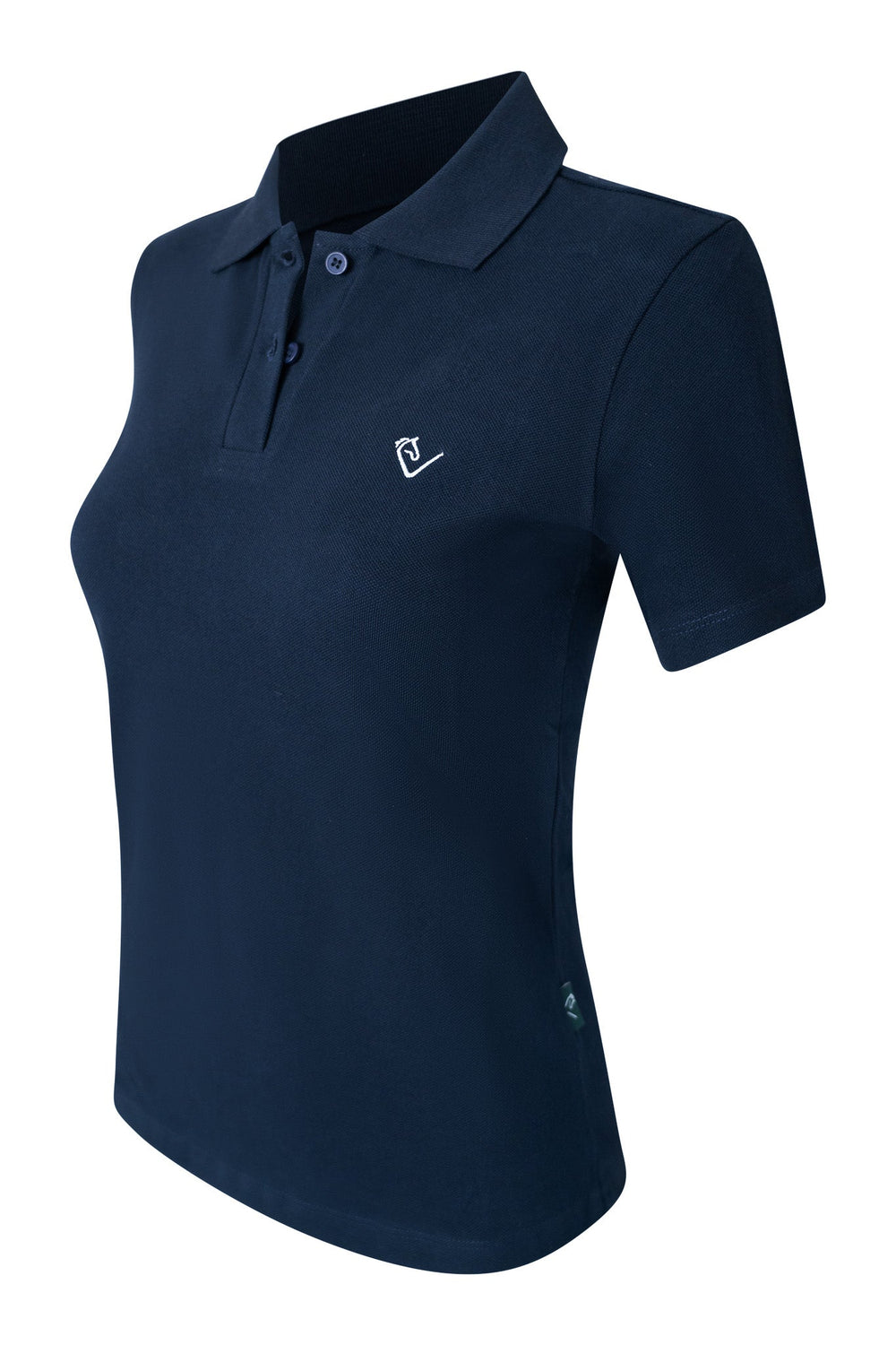 Sandro Hit 2.0 Young Riders Short-Sleeved Polo Shirt - Navy