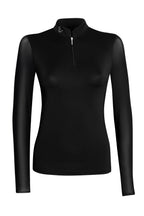 Contendro Funktionsshirt Langarm - Glitter Edition - Black